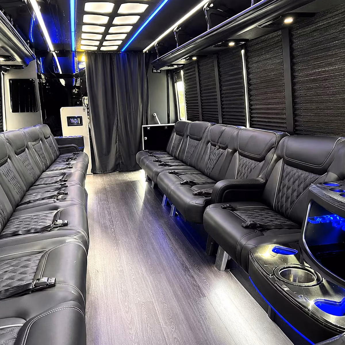 party bus interior