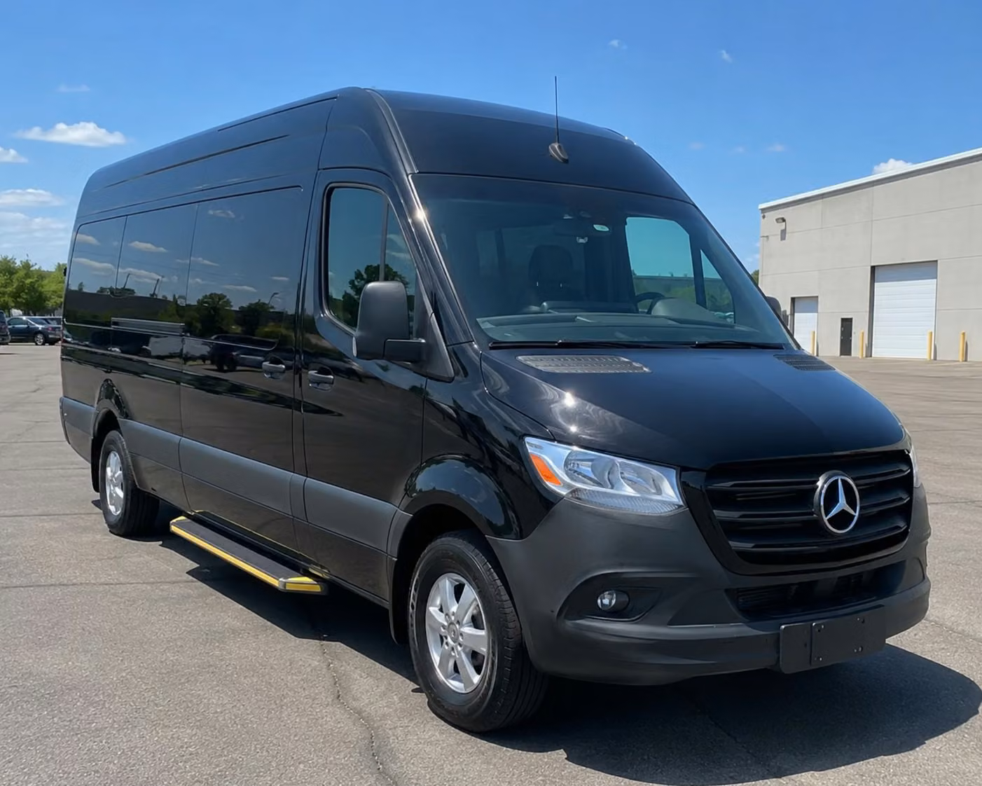 sprinter van with driver